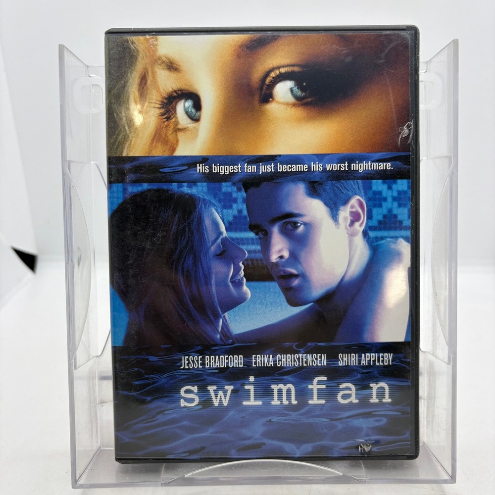 Swimfan DVD 2002 Jesse Bradford Erika Christensen Psychological Thriller Movie